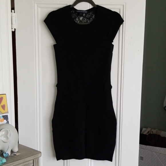 French connection dani stretch fitted dress. - Picture 3 of 5